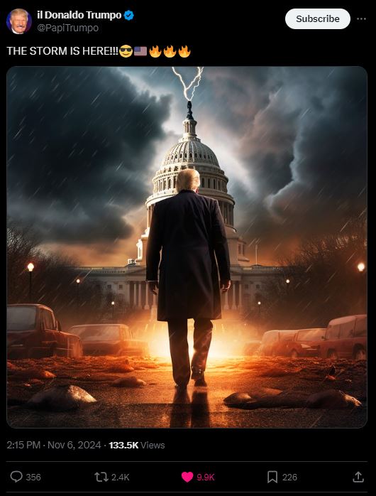 TraderGirlQ's tweet photo. 🚨BRUNSON CASE OVER TURNED🚨
✨✨BLACKOUT TONIGHT✨✨️

Today is Venezuelan President Nicolas Maduro's 62 birthday It is time for our V for Vendetta moment to break the chains of our slavery and destroy the 34 Satanic structures. The Roland Brunson Case was filed March 17, 2023 Exactly 17 years to the day after the release of V for Vendetta released March 17, 2006. How many coincidences till mathematically impossible😱

💫On August 9, 2024 exactly 107 days from tonight November 23 (11.5) and ironically 8⃣8⃣ days from Nov 5 election night Venezuelan President Nicolas Maduro said he's taking steps to ban the social media platform X, formerly Twitter, in the country for 10 days.

💥What that means is our Ten Days DARKNESS starts tonight😱🔥

💫That same day Aug 9, Brazil (BRICS) had a plane literally fall from the sky, just like in the movie Leave The World Behind which was released November 22 (yesterday) the anniversary of the JFK assassination which is exactly 17 days from Election day which also happens to be the birthday of JFK. While Brazil had a plane fall from the sky Aug 9, Donald Trump emergency landed in Bozeman, Montana Aug 9. Chadwick Bozeman 'The Black Panther of Wakanda' died Aug 28 the same day the Linkin Park countdown expired exactly 88 days ago...."It's about to break", "In the end" When? Their album tells us "Minutes to Midnight"! To bring that theory home Iron Maiden singer Paul Di'Anno died 4 weeks 5 days ago on Oct 21. Their songs "2 minutes to Midnight", "Fear of the Dark". We are about to go 88mph into the Quantum Golden Era‼️🪙

💫The CROWDESTRIKE outage was 4 months 4 days ago on July 19th, 2024. Q "Look to Twitter on Friday before POTUS departs he will be sending an important message" Q Post 55 "MY Fellow Americans the storm is upon us". Notice Q doesn't specify if POTUS is BIDEN or TRUMP....If Brunson was overturned secretly yesterday when SCOTUS made their decisions this could be a defining moment in time where Donald J Trump finally confirms to Patriots that he is in fact President again publicly‼️🤔🤯

💫Everyone thought the news from SCOTUS would be announced yesterday on the anniversary of the JFK assassination. Q post 1415 dated May 19, 2018 "They thought it was coming yesterday" is exactly 6 years 6 months 6 days from tomorrow Nov 24. So we get our V for Vendetta moment of breaking away the chains tonight destroying the 34 Satanic structures including the Golden Gate Bridge & Statue of Liberty and the announcement that Brunson has been over turned is made world wide Nov 25 (711) 4 weeks 4 days from the day it was docketed Oct 24🔥

💫Dan Scavino posted the Golden Gate Bridge August 9 which I told you is the Black Swan event. Find the Bridge thru linking 1 falls another RISES. Golden Gate Bridge falls Gold & GOLD backed crypto currency like XRP rises. Goldie Hawn's Birthday was November 21 two days ahead of schedule means Nov 23.🔥

💫So what does all this mean and why does any of it tie the United States in with Venezuela. Well the United States was actually the Republic of Columbia before it was taken over by the United States of America corporation and ran by Columbia, which we know as the CIA (see my posts on Columbia in my highlights for a deep dive on this if you want a better understanding). If you need more proof, look at the math on the subject who controls our movies, Columbia Pictures. Who controls our Music? Columbia Records. Where is our government based District of Columbia. John Lennon once said "If I'd lived in Roman times, I'd have lived in Rome. Where else? Today America is the Roman Empire and New York is Rome itself." Who sits over Rome to ensure the Roman Empire is in shackles to the CIA, Lady Columbia her self the Statue of Liberty. This is why the Statue will be destroyed during the Black Swan event. She/he represents the country in Chains to the satanic Columbia CIA. Which is why the Statue has a chain on its ankle and resembles photos of Satan. There is a picture of Jacob Rothchild and Marina Abramovic standing in front of a piece of so called art, of Satan which looks identical to the Statue of Liberty.

💫So once you understand that the world you know is a lie and everything you have ever been taught is a lie it becomes easier to see thru the bull 💩 and get to the facts. From the planets in our solar system, to Earth itself, to the name of our Country. We also know now that the whole concept of USA land of the Free is fraudulent. We are taxed to work, then taxed again to shop, we buy a house that is never really ours we are slaves to the system till we die. If the Great RESET had its way we would "Own nothing and be happy."

💫So here is where the real truth starts to come into focus as we reach our upcoming revelations. Why would there have been a Republic of Columbia if there is Colombia South America? I am about to tell you👇

💫On Sept 19, 2024 Brazil's Supreme Court ordereded the social media platform X to remove access to its website after service was restored despite a judge's ban or face a daily fine of more than $900,000...

💫I started to think about it if I live in the Republic of Columbia, then what was COLOMBIA⁉️They couldn't both exist with a name so similar could they?

💫If you look at Colombia on the Globe, low and behold its right next to Venezuela a country that is COMMUNIST, and the government has complete control over the Media, News, Propaganda, and its people. Sound familiar? Now think about the Flat Earth Conspiracy. I started to compile all of the mentions of Venezuela over the past two months in America. It was always trending, and being brought up by big name accounts like Elon Musk, Donald Trump, @DanScavino, and @PapiTrumpo .

Remember, Remember the Fifth of November! Maybe the V for Vendetta is referring to Venezuela🕳️🐇

💫Venezuela's name is derived from "Little Italy"‼️ And what have I been saying in all my other posts about the Roman Empire controlling our land⁉️ Elon told us, Rome will FALL, Elon reaffirmed that yesterday when he posted the Roman Colosseum

💫Imagine a Government so clever to rename everything from the states we live in, the food we eat, the name of the country itself. Disguise everything over such a long period of time that the government could then tell stories of Communism in another country "Venezuela" and have the population be so blindsided, naïve, deceived that it was actually their own? People wouldn't revolt, they would have no idea, they would pity the communist countries they have been told about and live a life of blind complacency to the Elite. Think about it we live in a communist country disguised as a Democracy🏦

💫Venezuela gained its independence from Colombia on January 13, 1830. Venezuela was part of the Republic of Gran Colombia, which also included present-day Colombia, Panama, and Ecuador, until it separated and became a sovereign state. 🇻🇪

💫On July 20, 2024 (17) for the first time ever the Empire State Building lit up in honor of Colombia Independence day.

💫Are you ready to begin the 10 days. DARKNESS? Aka Chaos "possible fake nuclear war & Alien invasion?" Elon did post an Alien Invasion Meme 2 days ago, 2 days ahead of schedule! Sky Event. NXE Closed Friday at 888, Nuke Stocks & Quantum stocks were flying high after 2 years of no movement. July 20 was the same day A Dark knight Rises was released. The Aurora Colorado shooting was during the showing of a Dark Knight Rises. It is time for the Nuclear football leading to our Flat Earth Revalation...Super Bowl > Puppy Show! The Las Vegas Super Bowl LVIII 2024 was exactly 9 months 11 days from yesterday November 22 and the F1 Grand Prix is tonight in Las Vegas & coincidently #55 starts in 2nd place and #44 Hamilton starts in 10th place....Are you ready? Follow the Penn Alexander Hamilton was the Founding Father of the United States. IYKYK🐶🏈🚀

💫Unfortunately information is kept so tight on the flat earth, and any maps that could provide proof so this is just my theory based on research. I don't know if the Earth is flat, or if its round or if its just a Bubble. I am sure the truth is somewhere in the Middle I am open to any and every possibility. But I find all of these connections very interesting and cant wait for the TRUTH! I am interested to see if the Republic of Columbia and Colombia, & Venezuela are all connected on the Flat Earth map, or if they renamed Colombia to bury any search results regarding the Republic of Columbia.

💫We are getting ready for the Electromagnetic Switch off the Nuclear Power Grid onto Quantum Power so they can overthrow the MSM and finally Declass the truth about the world and everything we now know is a lie! GEOSTORM was released Oct 20th, same day as DJT launched Truth Social, its also the birthday of Snoop Dogg & Kamala Harris.. Exactly 34 days from today! Prepare for the Emergency Broadcast Message System Alert! Elon Musk wore his OCCUPY MARS shirt and BLACKED OUT MAGA HAT Oct 5th at Trumps rally in Butler, PA 1 month 19 days from today Nov 23. It's gonna be BIBLICAL. MARS stands for Military Auxiliary Radio System & has been trending with Elon all morning. It is time for the EBS  My fellow Americans The storm is upon us get ready for the 10 days. DARKNESS. Blackout Necessary. Prepare for the Chaos the storm is HERE @PapiTrumpo told us 17 days from today‼️👇🌑
