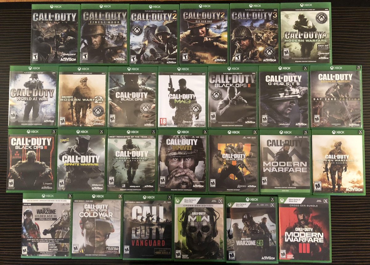 Day 1 of tweeting <a href="/Xbox/">Xbox</a> so they bring every call of duty title to gamepass 

(Plz like to support the cause)