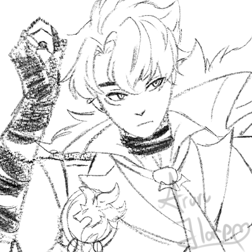 Happy Birthday, #Wriothesley! #GenshinImpact 

#fanart #sketch