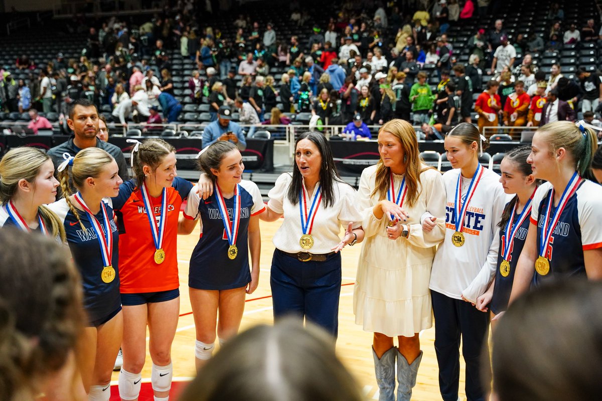 Mission accomplished, <a href="/WakelandVB/">Wakeland Volleyball</a>! #UILState champions. 🏆