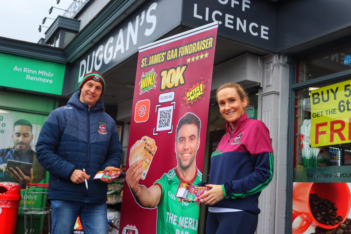 A great day promoting our “Win 10k” fundraising event 💶🎫🤩

A special thank you to <a href="/Mulliganj/">John Mulligan</a> and all the team from <a href="/gbayfm/">Galway Bay FM</a> for having us on air 🎙️ earlier today ➡️ galwaybayfm.ie/sports/st-jame…

🎫 ➡️ eventbrite.ie/e/win-10000-ti…