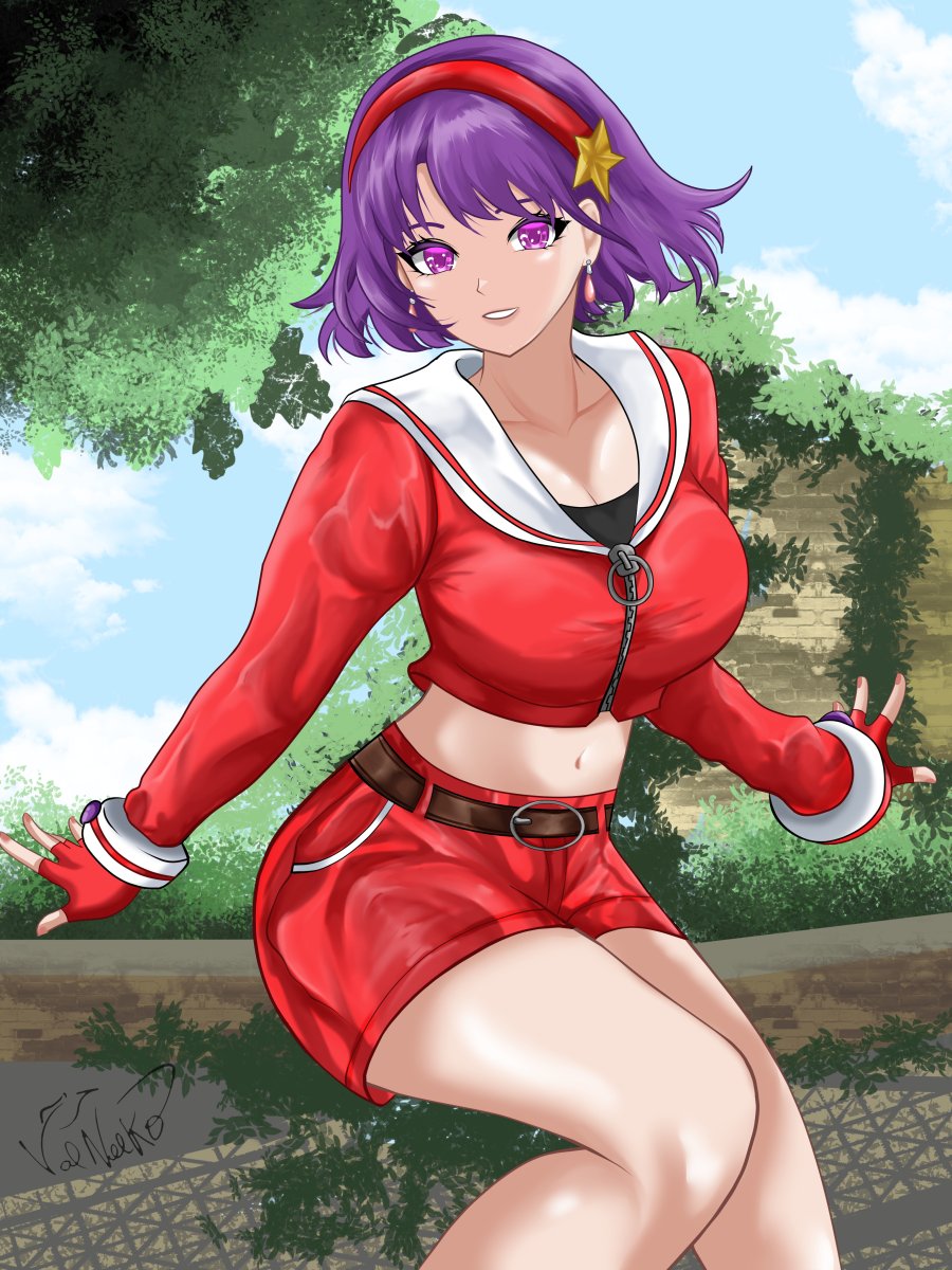 Art Athena Asamiya🔥 KOF´99 #格ゲーキャラ描こうぜ #SNK #kof