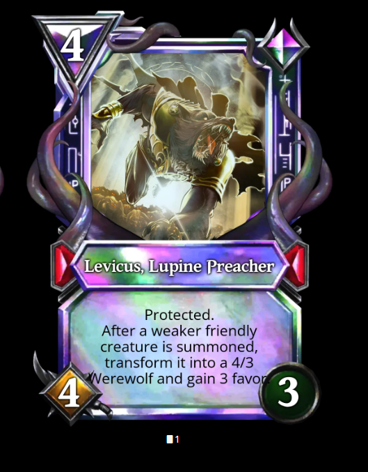 ImYoinked's tweet photo. @GodsUnchained Levicus because he's a good doggo https://t.co/5w8v9rTOoh