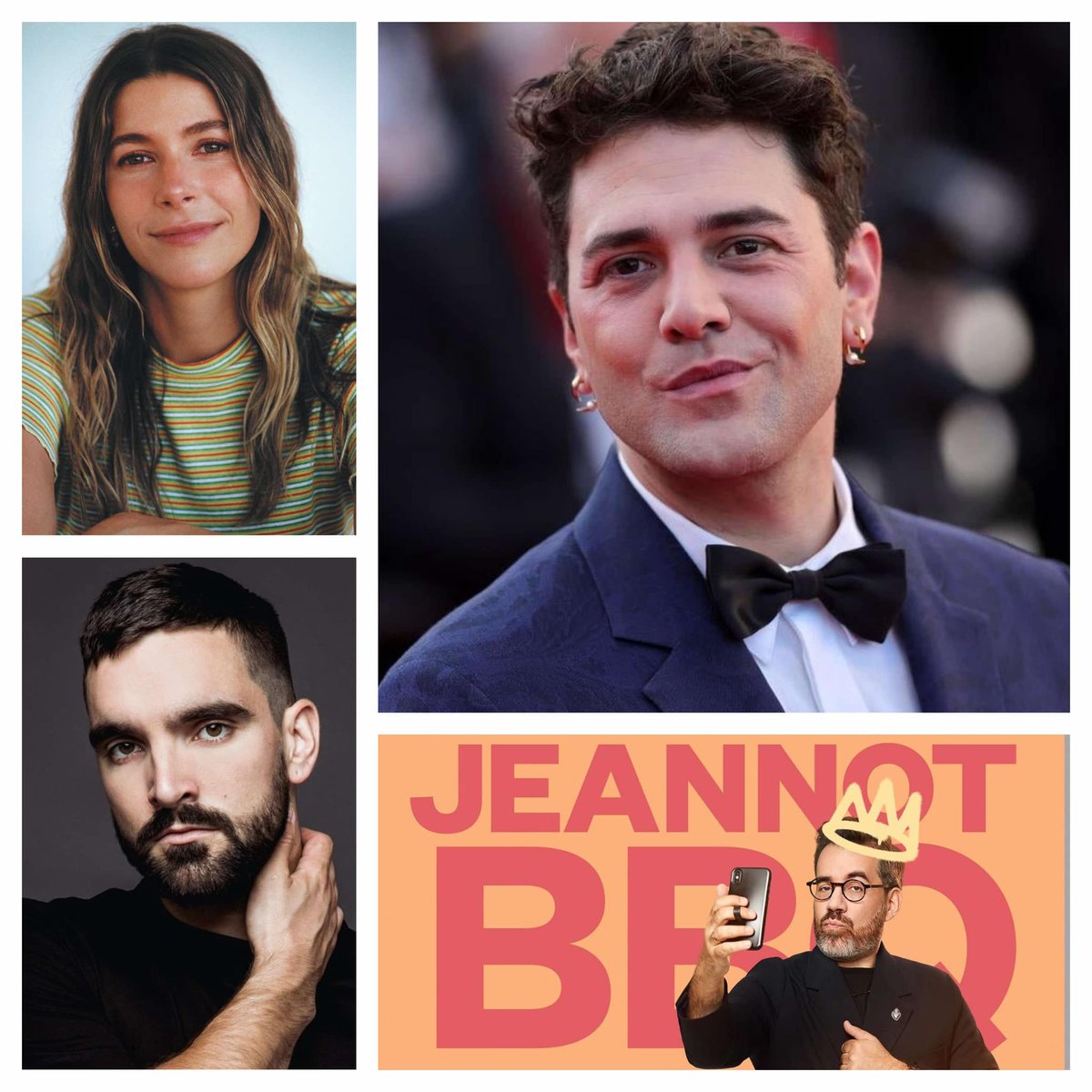 Une de mes entrevues pref en carrière: Xavier Dolan à mon BBQ, entouré de Jean-Philippe Baril Guérard et Virginie Ranger-Beauregard. Demain 17h, et ensuite Radio-Canada OHdio pour le réécouter plein de fois!