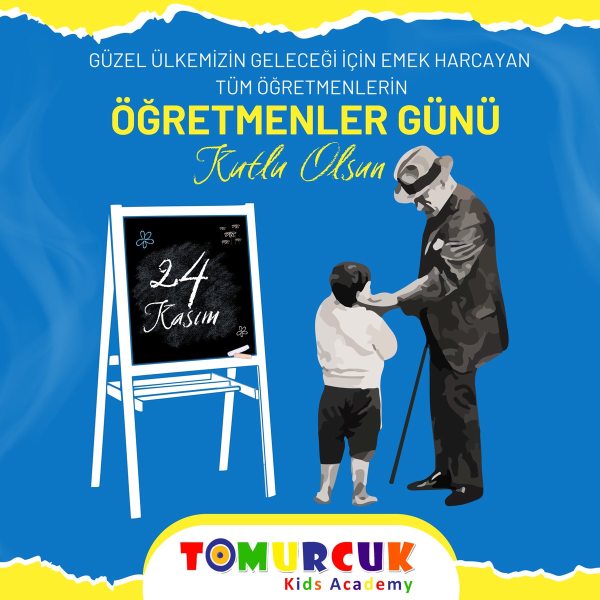 crkzkytomurcuk's tweet photo. Güzel ülkemizin geleceği için emek harcayan tüm öğretmenlerimizin 24 Kasım Öğretmenler Günü kutlu olsun.
#çerkezköytomurcukanaokulu 
#okulöncesi 
#anaokulu
#özelokul
#eğitim
#24kasımöğretmenlergünü https://t.co/pBtfSQ5XmT