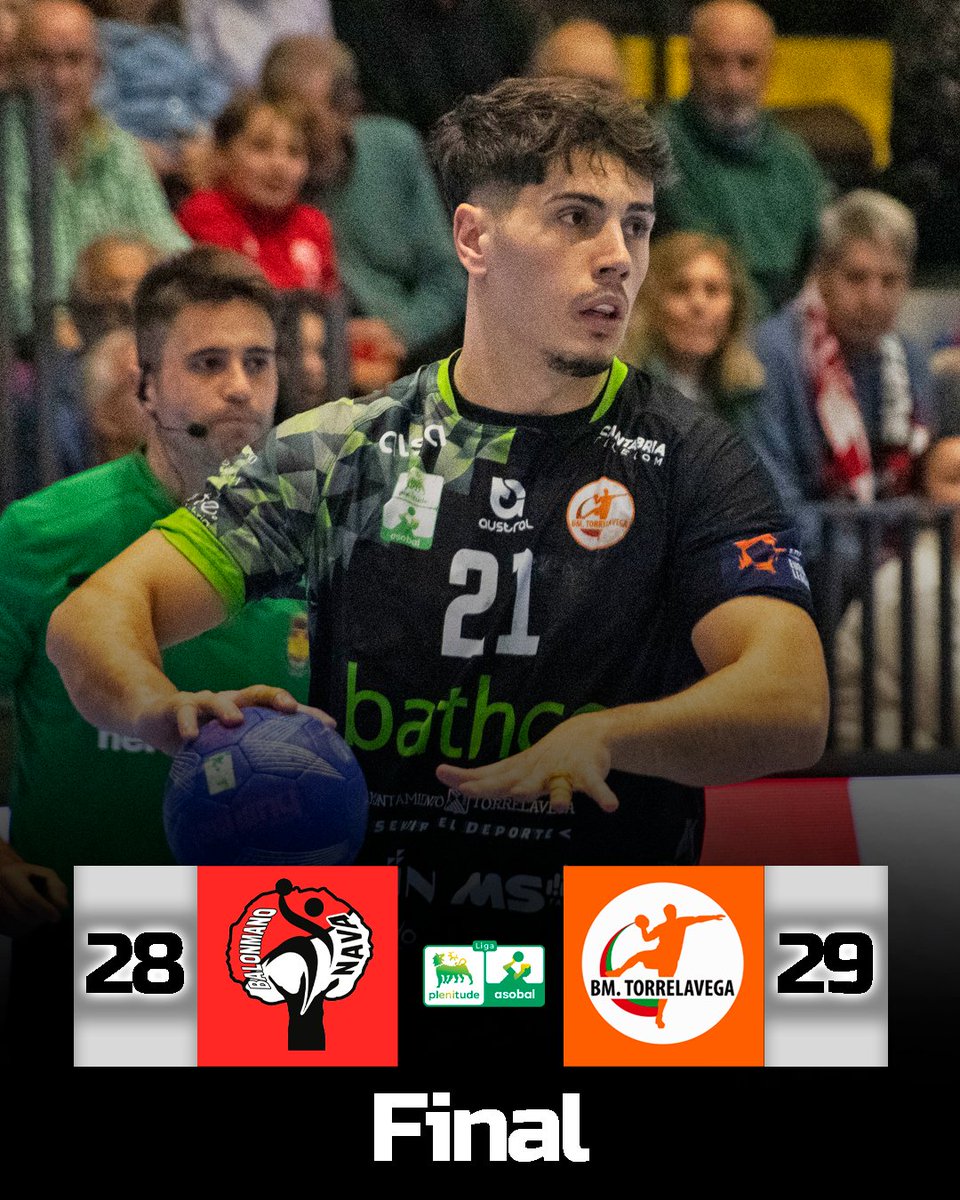 POOOOOORQUE TIENE UNOS HUEEEEEEVOS ASÍ DE GRAAAAANDEEEES.....🎶🥚🥚
🏆 #MATCHDAY <a href="/ASOBAL/">ASOBAL</a> J.10 
🏟️ Guerrer@s Naver@s
🟥 <a href="/BalonmanoNava/">Club Balonmano Nava 🤾🇮🇩</a> 28
🟠 #TheOrangeSquad 29
💪 #NAVTLV #LaFuerzaDelTrueba
📸 Daniel Pérez