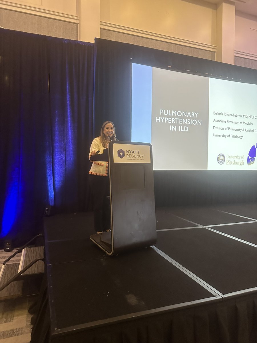 Excited and honored to be back in #PuertoRico for the 24th annual convention of the Sociedad Puertorriqueña de Pneumologia discussing important updates in #PulmonaryHypertension.