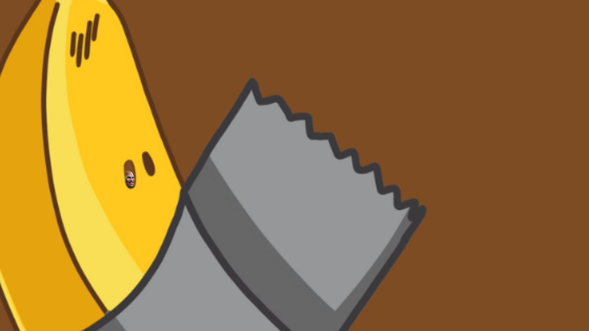 CryptoxAI123's tweet image. Banana fruit two times. ngl.

#AltcoinSeason #memecoin #ElonMusk #BananaWIFDuctTape #solana #miketyson