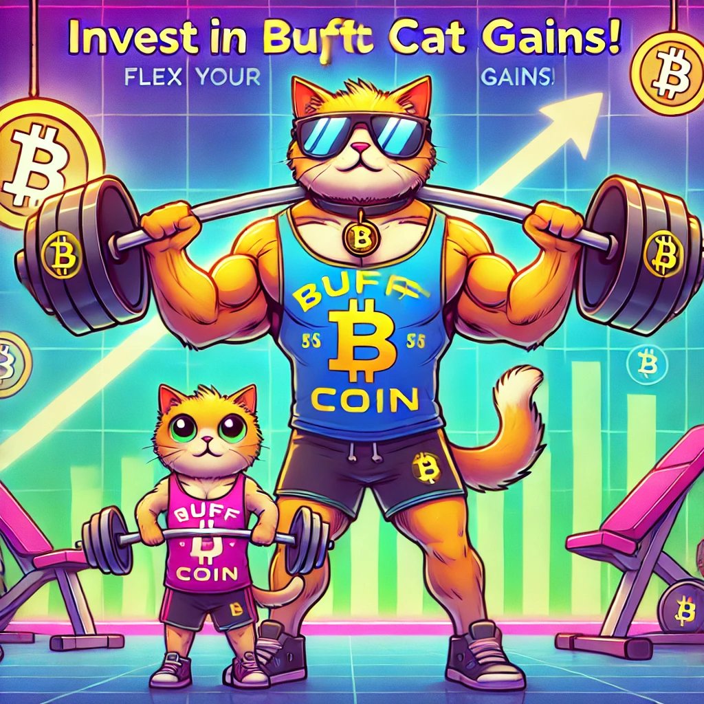 BuffcatCo_in's tweet photo. BUFFCAT is the meme coin to flex your crypto gains and level up! 💪🐱 Join the strong community, build your financial muscles, and rise from zero to HERO! 🚀💸

ca:
FgsXiUzCGkRfi8qxErR7pxyngo8qpTqk4kTqQimKiKxM
#BUFFCAT #MemeCoin #Crypto #Solana 
https://t.co/BktsFFbksr https://t.co/xnFhelmYlO