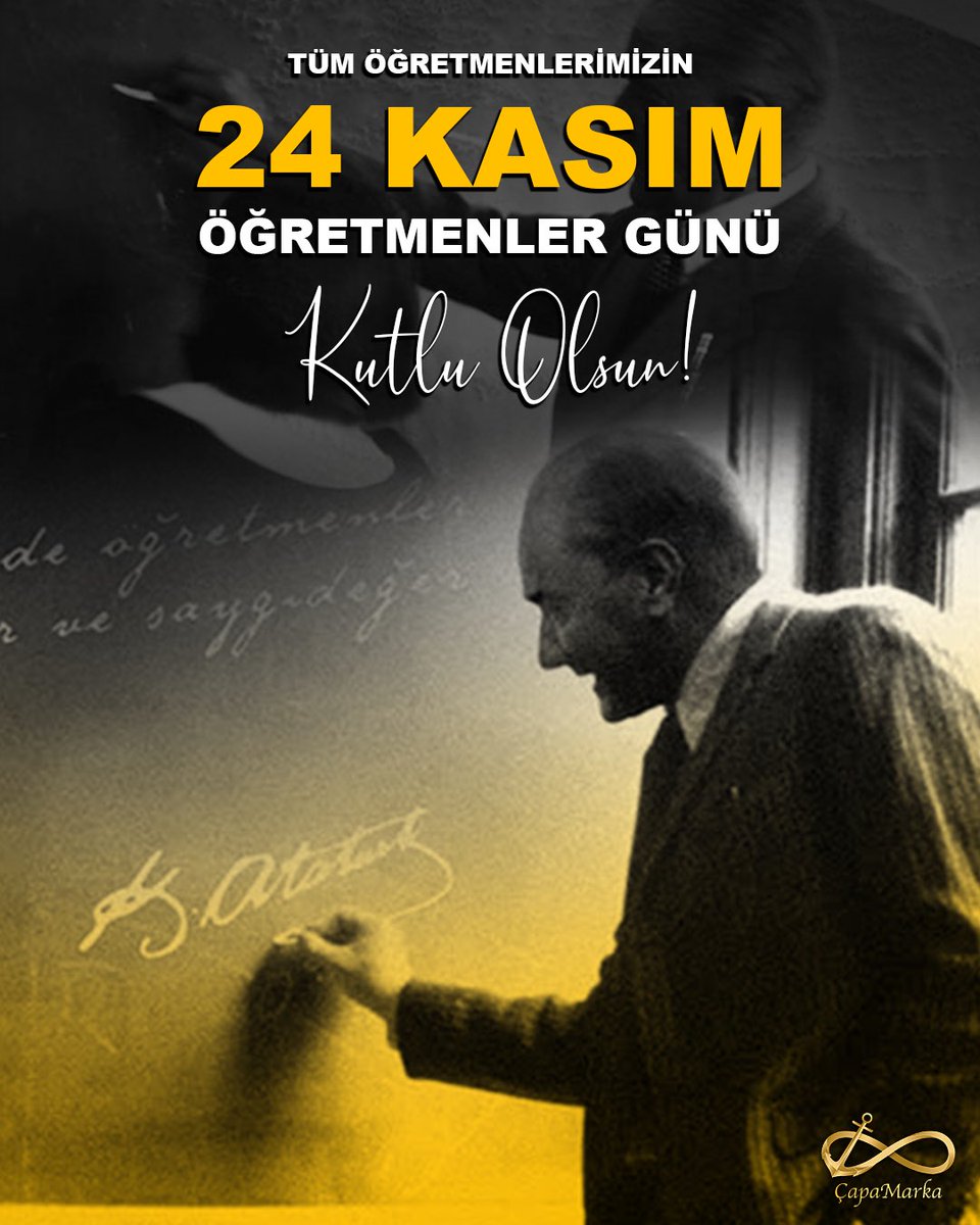 CapamagTrend's tweet photo. 🟢 Başöğretmenimiz #MustafaKemalAtatürk'ün izinde, geleceğimize ışık tutan bütün öğretmenlerimizin #ÖğretmenlerGünü kutlu olsun… https://t.co/OCZ7jtOU3e
