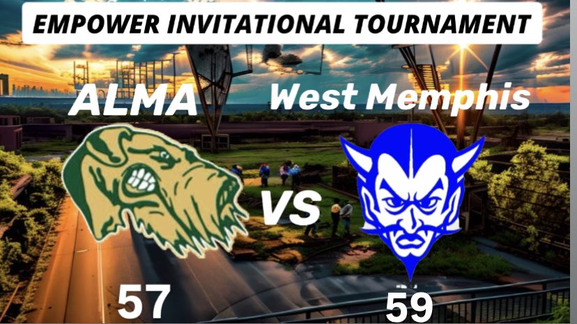 Northeast Arkansas Basketball Report (@reportnortheast) on Twitter photo 2nd Game of the last day of the Empower Invitational Tournament West Memphis defeats Alma 59-57 in a thrilling matchup
#HoopDreams 2nd Game of the last day of the Empower Invitational Tournament West Memphis defeats Alma 59-57 in a thrilling matchup
#HoopDreams