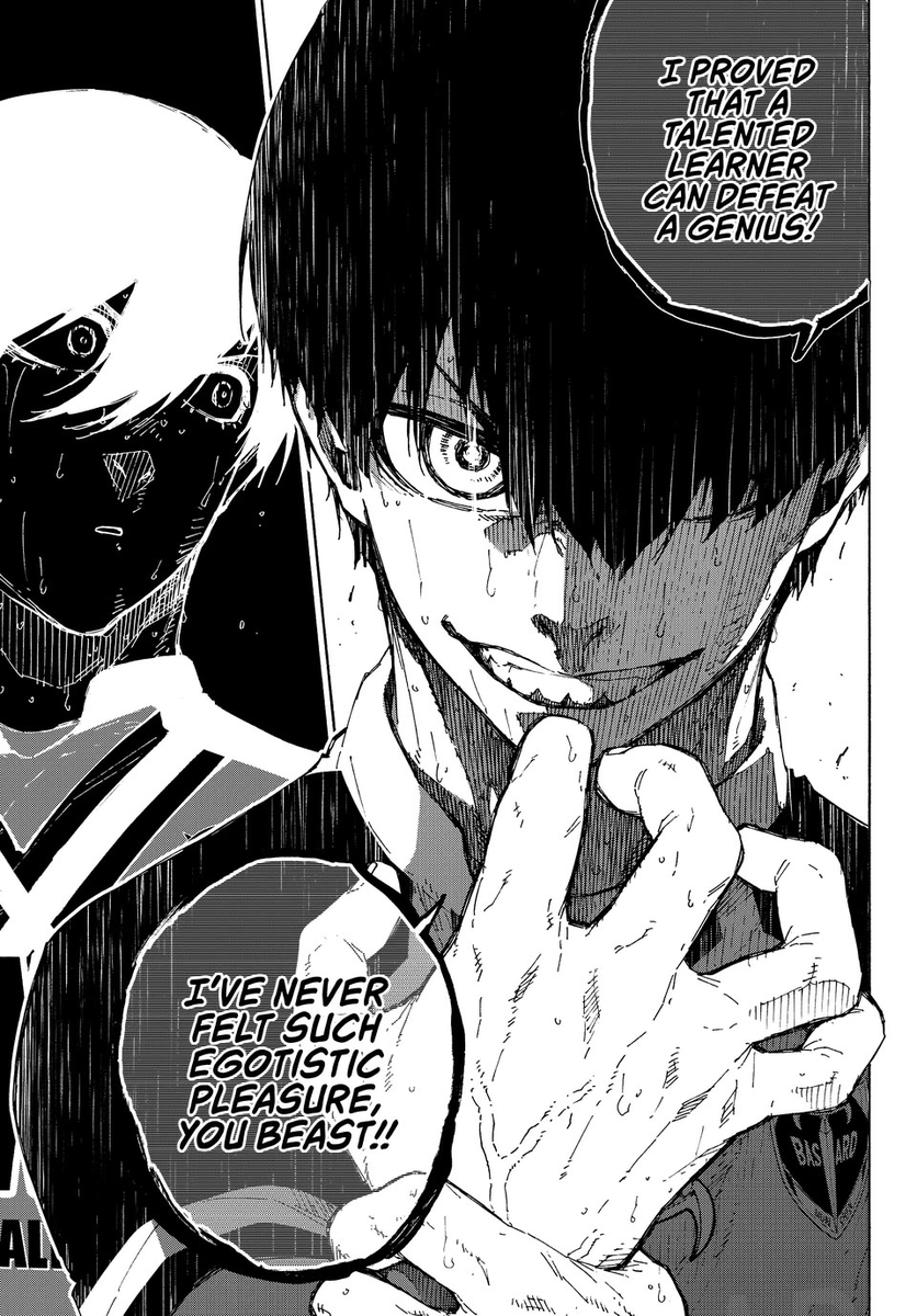 MagniVibin's tweet photo. EXUBERANT AURA THIS CHAPTER WOWWWWWWW #bluelock284 https://t.co/oGFhoDcqCY