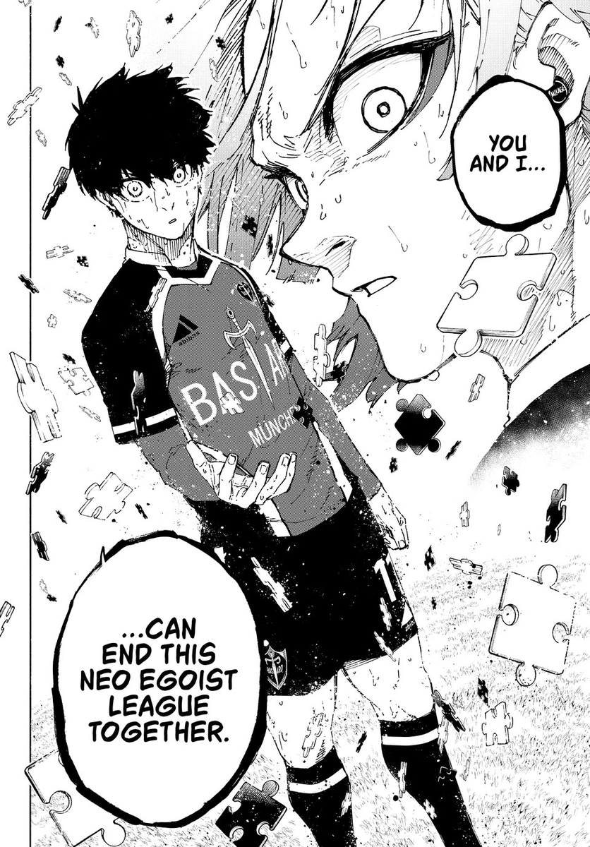 MagniVibin's tweet photo. EXUBERANT AURA THIS CHAPTER WOWWWWWWW #bluelock284 https://t.co/oGFhoDcqCY