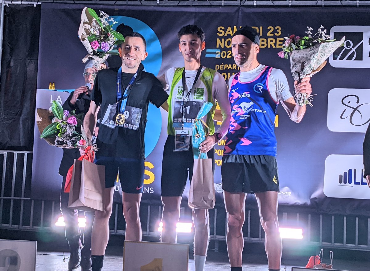 Un record de 3.350 coureurs et deux vainqueurs à la course des 3 ponts à Orléans. larep.fr/orleans-45000/…