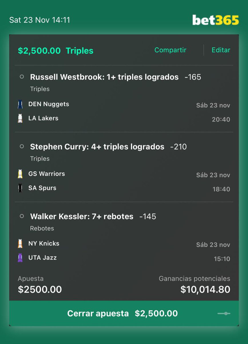 SABADITO DE FREEPICK +300!!!🤑🏀😍