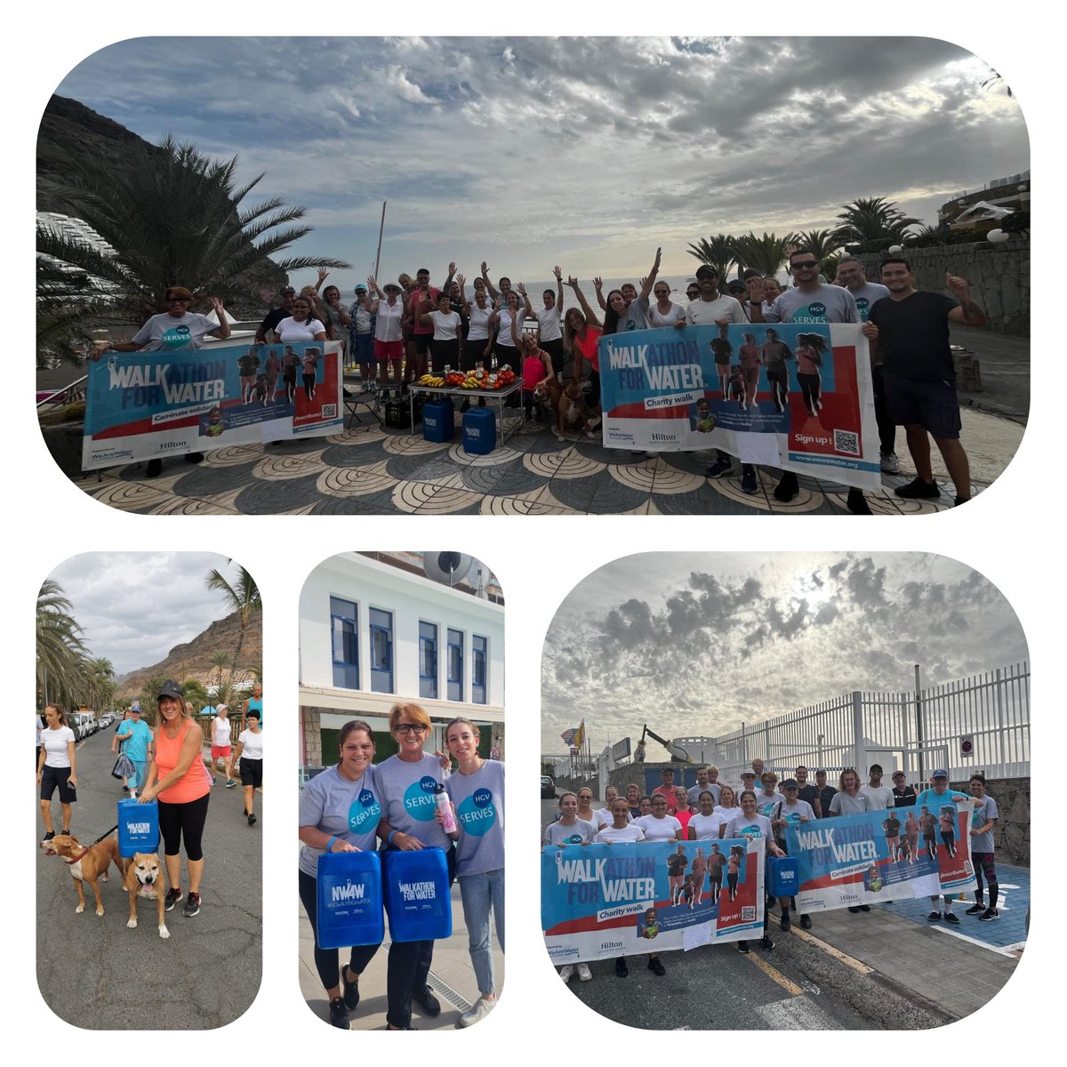 #Calablanca #wearewater
#Walkathon #gracias!