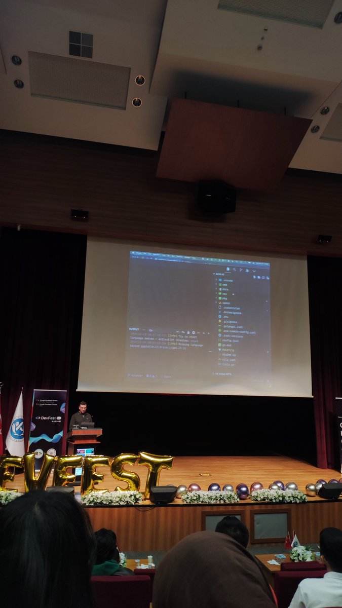 2024 Kayseri GDSC DevFest 🎉

Yazılım dünyasının en ilham verici etkinliklerinden biri olan DevFest’te yer almak, benim için harika bir deneyim oldu! 🚀

#DevFest #GDSC #Google