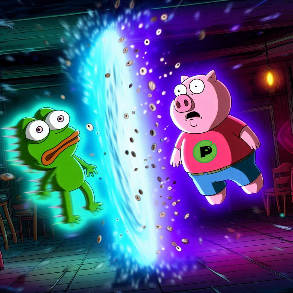 $Pepe 🐸 Forked  $Pork 🐷