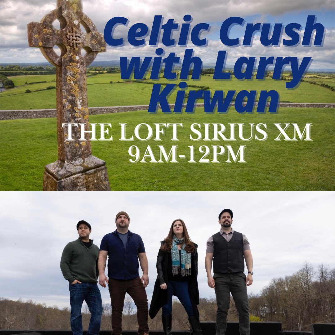 Tune in to Celtic Crush with Larry Kirwan tomorrow on Sirius XM’s The Loft channel 710 between 9AM-12PM. Larry will be spinning our new single “Tell Me Ma”