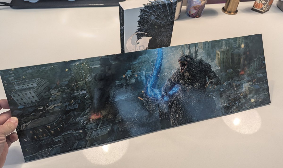 MountainPew's tweet image. It's here, and it's AWESOME!

#GodzillaMinusOne #GodzillaMinusOneMinusColor