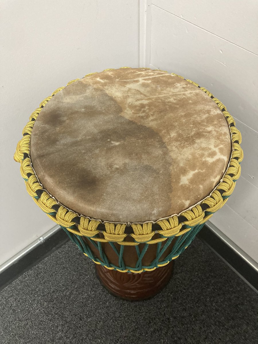 RhythmTraders's tweet image. This Just In!:

Meinl MIDI Djembe 12”

Rope tuned
Goat Skin Head
Carved wood shell

Just $359!