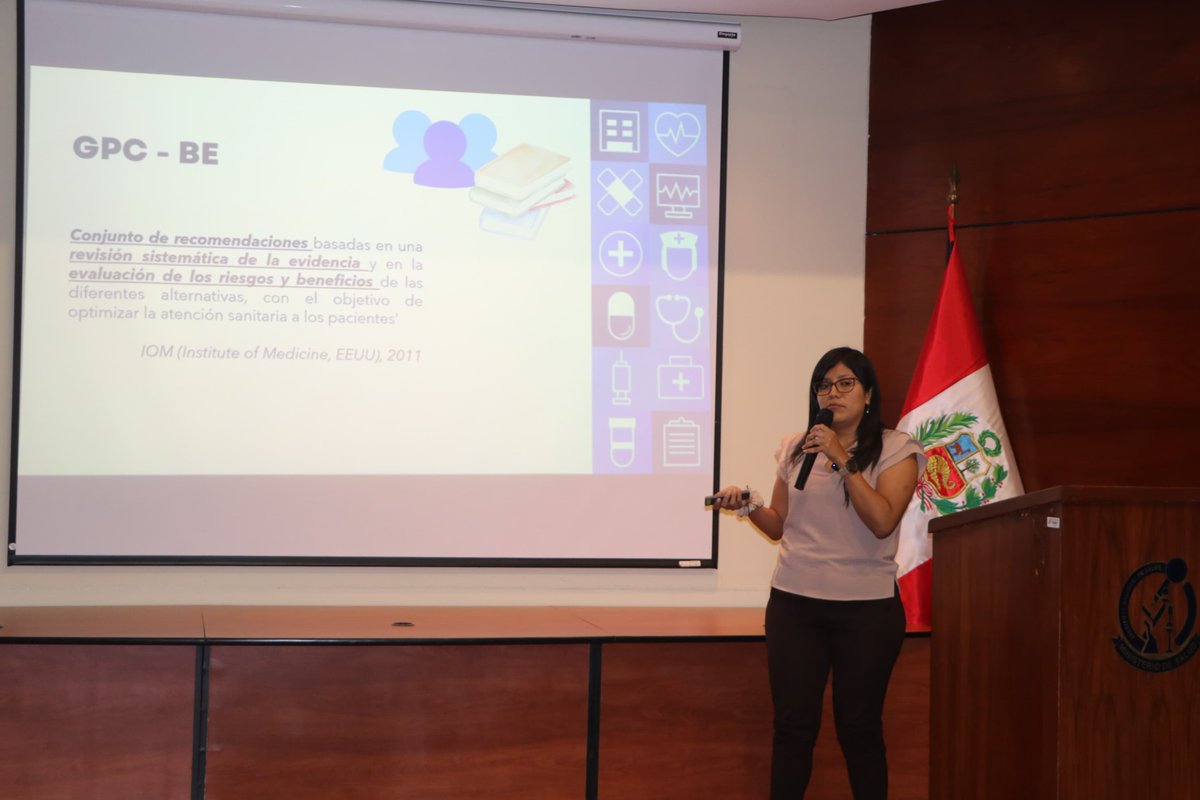 INS_Peru's tweet image. #Fotos📸📷
#PrecongresoINS
#Desarrollo e #Implementación de Guías de #PrácticaClínica

A cargo de la #Centro de Evaluación de Tecnologías en Salud #CETS
#CongresoCinetificoInternacionalINS