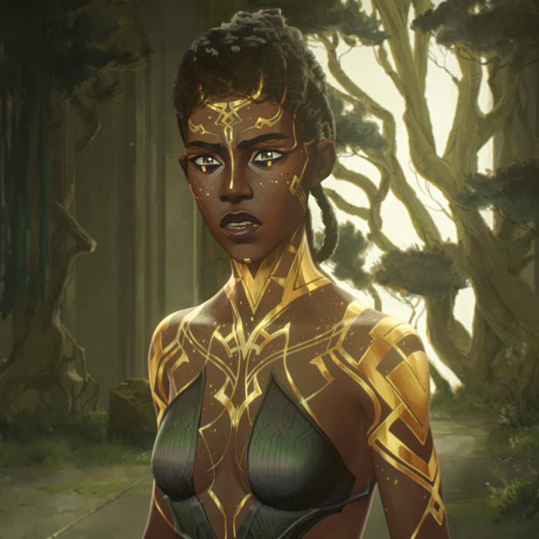 arcane conseguiu a proeza de deixar a personagem mais bonita já criada ainda mais maravilhosa