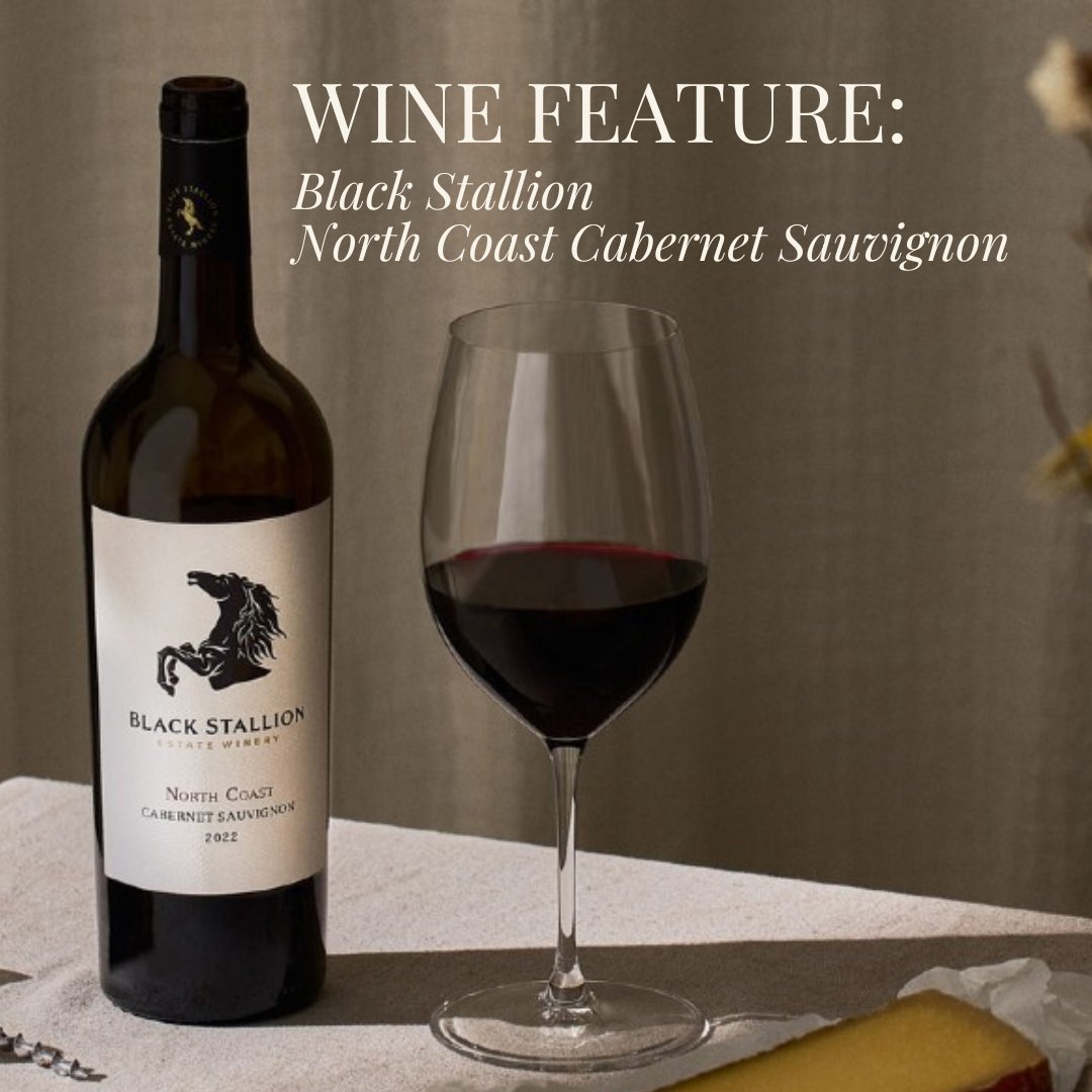 WCLC_Fraser's tweet photo. Wine feature: Black Stallion North Coast Cabernet Sauvignon 🍷

Don't miss your chance to grab this 2022 Cab Sauv while it's on sale for $29.99- that's $8 back in your pocket (and wine in your glass)! https://t.co/JbRgIR4aJx