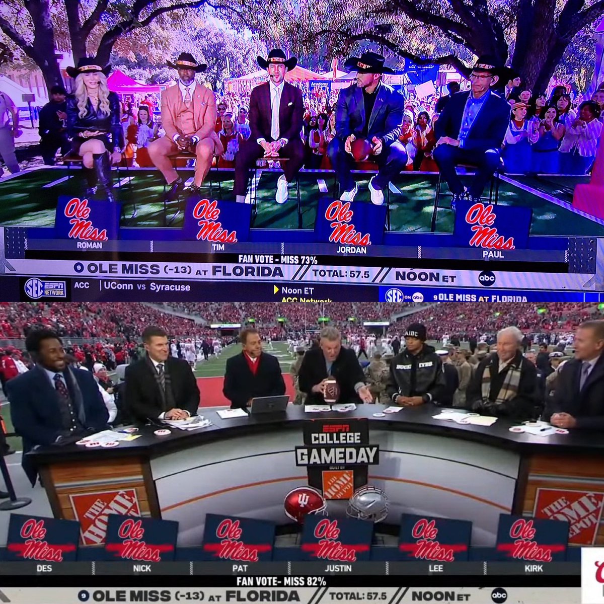 ESPN was doubting us BIG TIME

WE SHOCKED THE WORLD BOYS 🐊