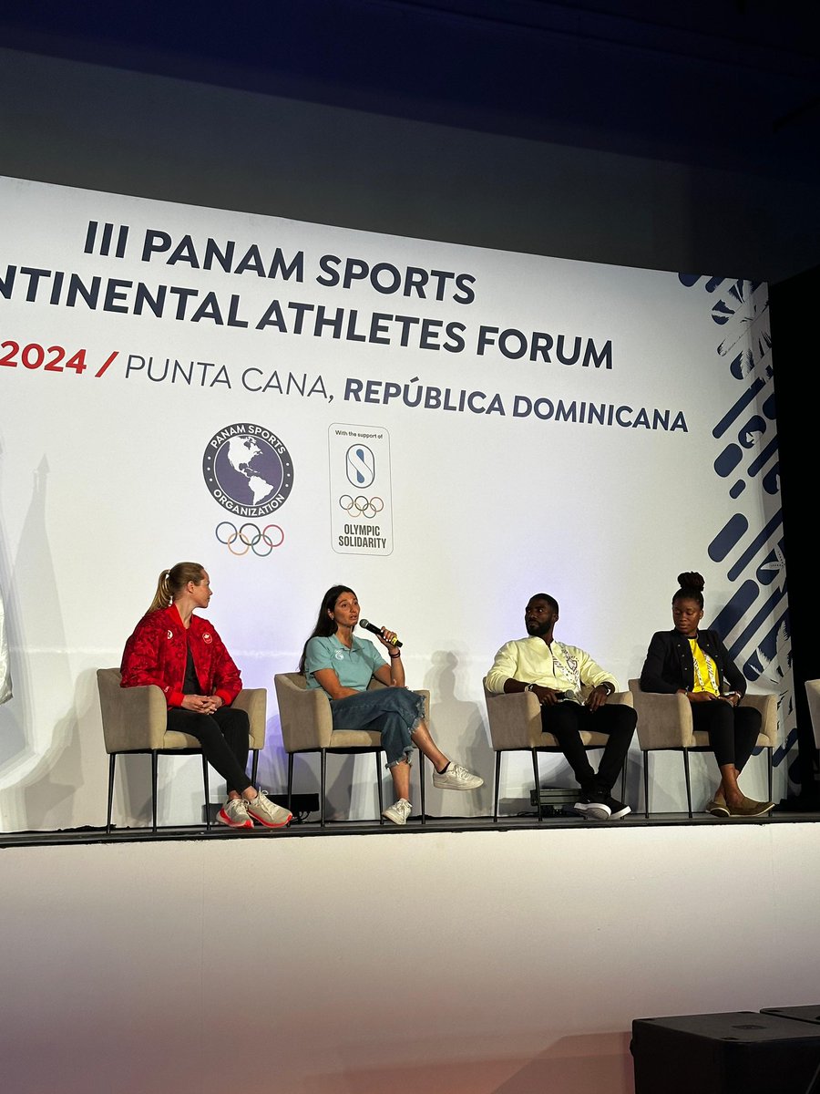 🌍 La Comisión de Atletas de ODESUR dijo presente en el III Foro de Atletas de Panam Sports 💬.

💡 Un espacio clave para el aprendizaje, el liderazgo y el fortalecimiento del rol de los atletas como agentes de cambio en el deporte 🏅💪.

#AtletasLíderes #ODESUR #PanamSports