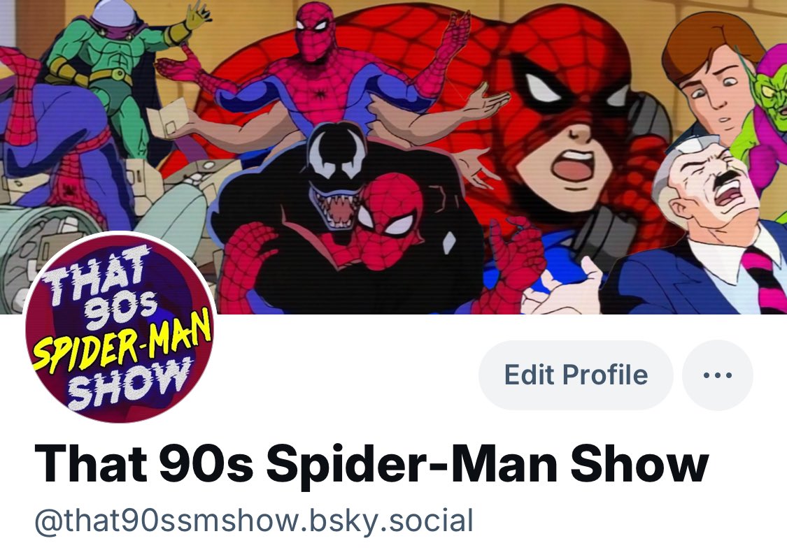 That 90s Spider-Man Show tweet media