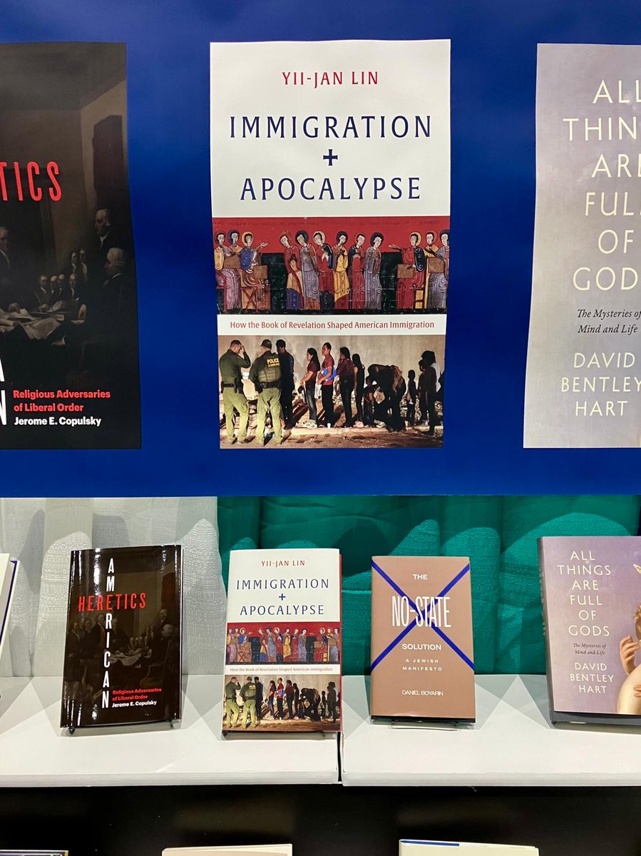 Yii-Jan Lin (@janjancl) on Twitter photo Finally seeing my book out in the world: at the <a href="/yalepress/">Yale University Press</a> book display at #AARSBL24 Finally seeing my book out in the world: at the <a href="/yalepress/">Yale University Press</a> book display at #AARSBL24
