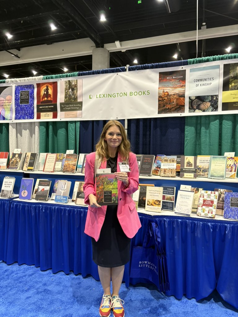 alexianadlou's tweet image. My book is at an exhibition table! Although it already sold, it looks like you can order with them still — and it’s currently 35% off! (Code 8eAAR24) @RLPublisher #sblaar24