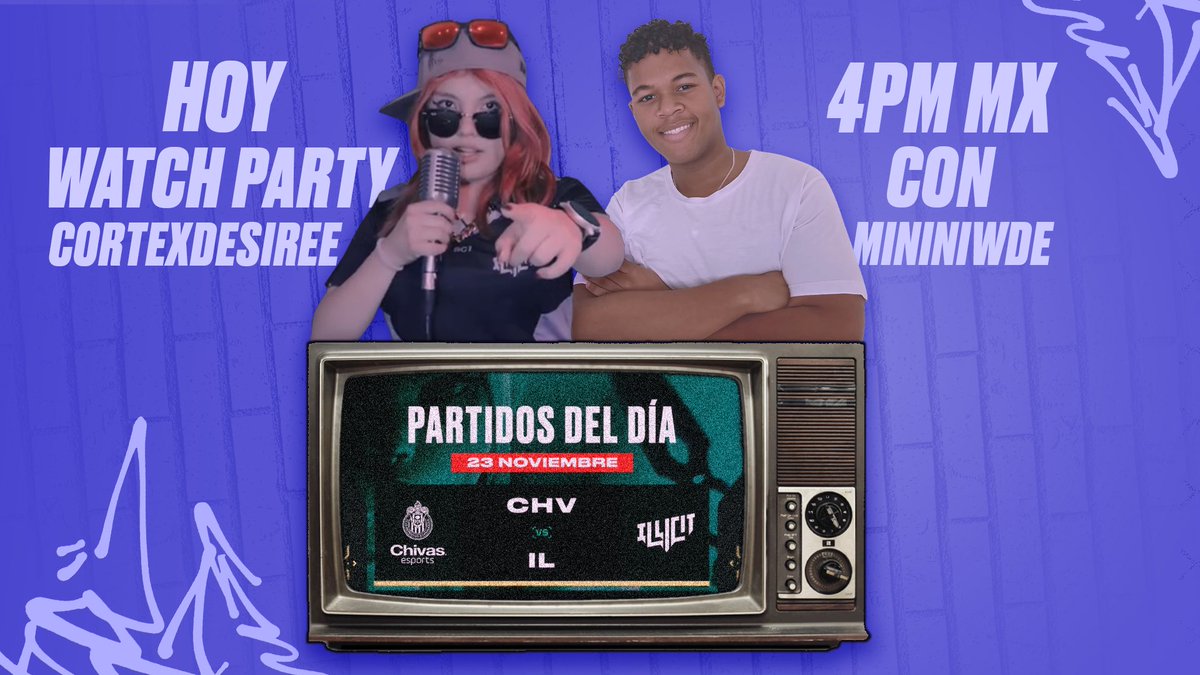 ILLICIT ON 🔥
Listos para ver la transmisión de <a href="/mininiwde/">MiniNiwde🇩🇴</a> junto a <a href="/cortexdesiree/">Cortex #OyeGaming 🎙️❤️</a> 
Los esperamos en nuestro DS: discord.gg/2JjcQ9By 🍿

o apóyanos en las transmisiones:
🟣 Twitch.tv/mininiwde  
🟣 Twitch.tv/Valorant_la 
#BEILLICIT #VCLLATAM