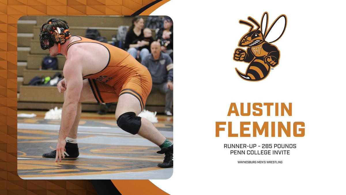 WUJackets's tweet photo. 🤼‍♂️ Austin Fleming took second at 285 as @JacketWrestling had four top-six finisher at the Penn College Invitational! #JacketUp

https://t.co/KOnt9nsuGS https://t.co/iqGK684uaW
