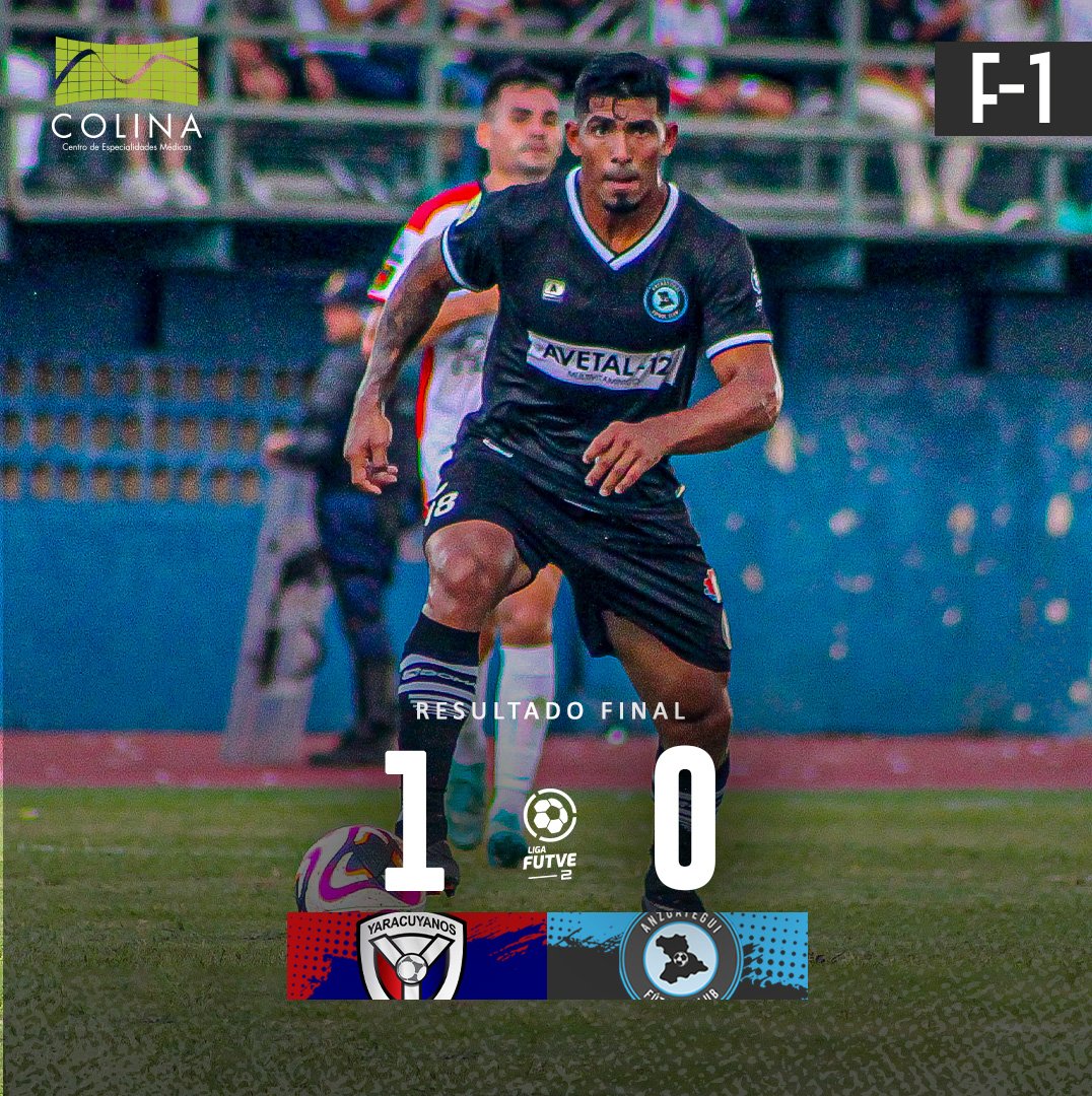 Anzoategui_FC's tweet photo. ⚽ | Resultado Final en pornel partido de ida de la Gran Final de la @LigaFUTVE2

- Esto no termina. Buscaremos en casa dar vuelta al marcador y seguir firmes por nuestro objetivo. ¡Quedan 90 minutos en Puerto La Cruz! 💪🏼

#LaNuevaEraDelFutbol #SomosAnzoategui 🔵 https://t.co/wfrZOsMgb9