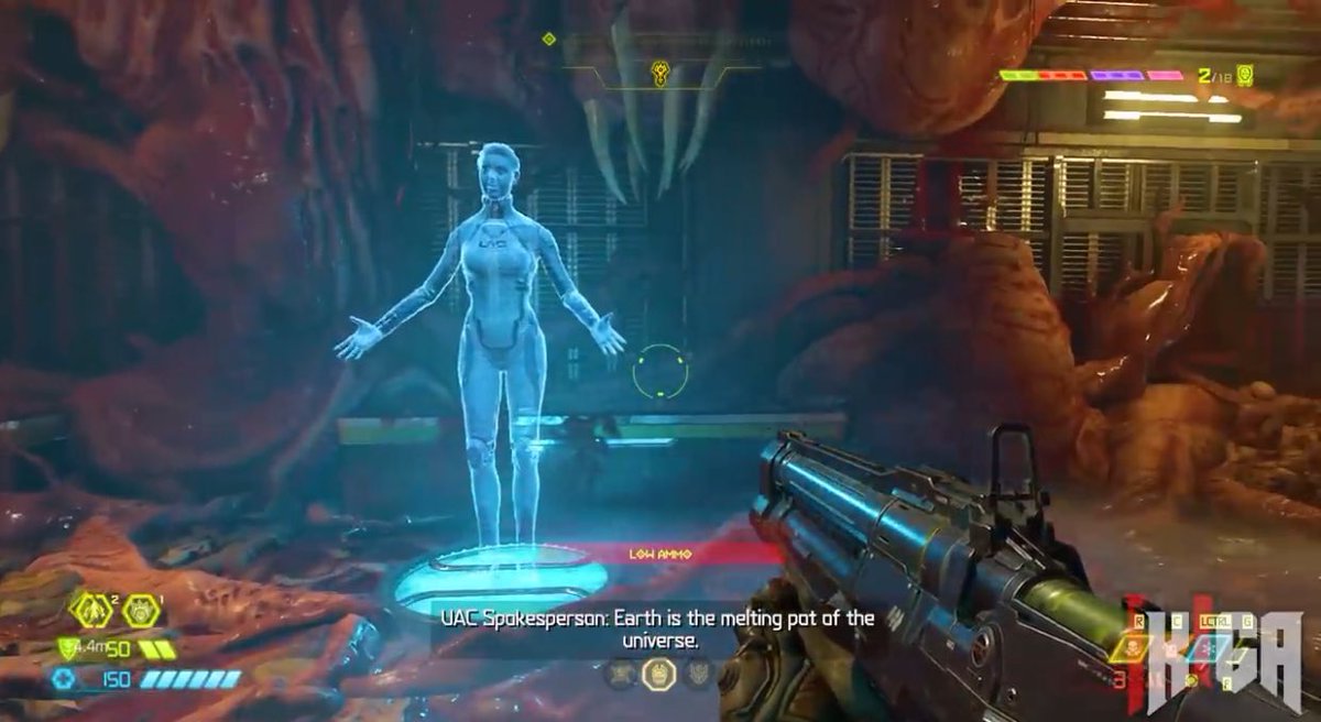 LumpyTheCook's tweet photo. That “UAC using PC-speak to get people to accept demons” subplot in Doom Eternal seemed a bit too nonsensical and hamfisted until all this Frieren stuff proved that a lot of people out there DO believe you shouldn’t discriminate against soul-consuming demons or else you’re racist https://t.co/JYwhsHfwiX