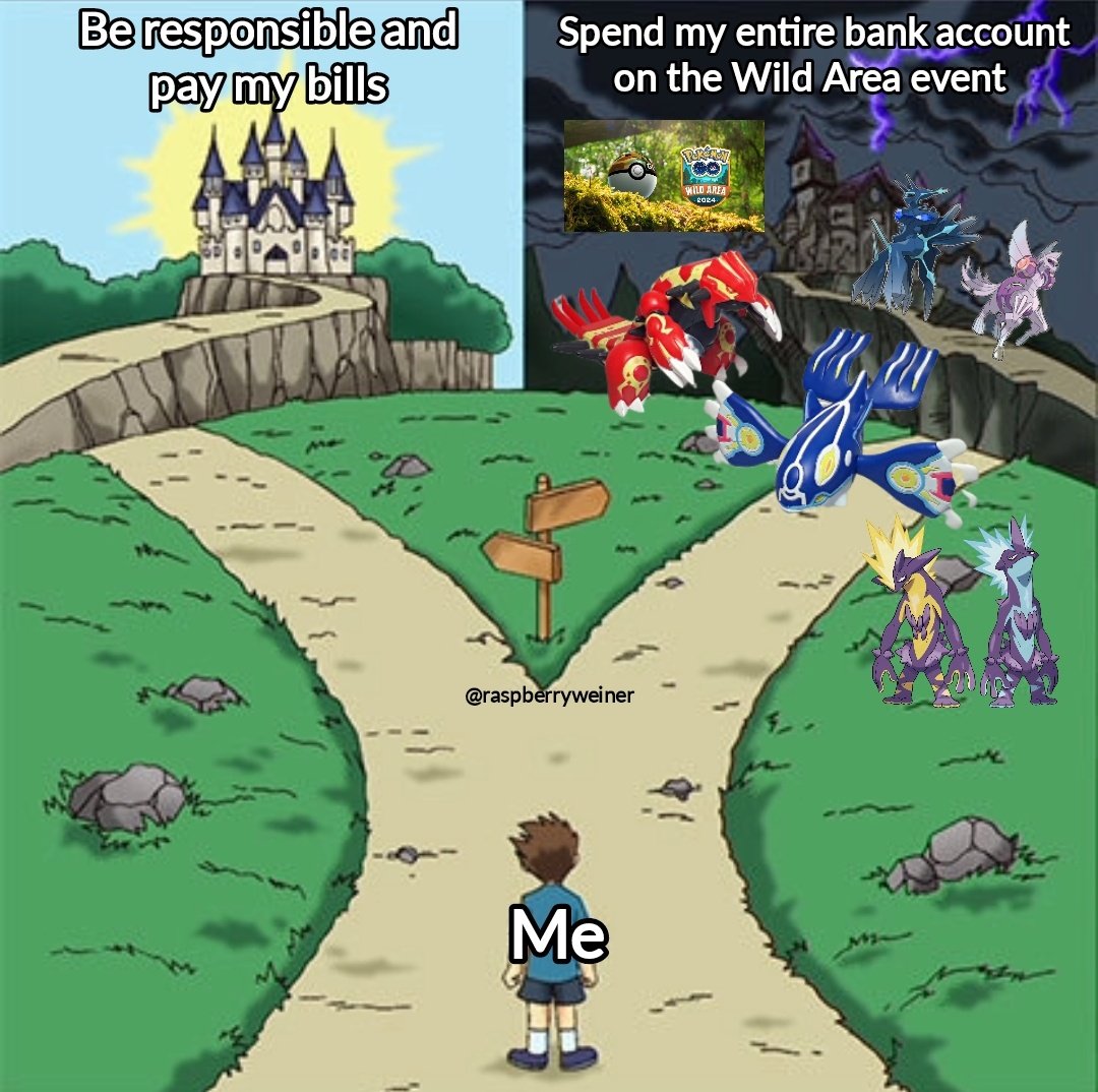 RaspberryWeiner's tweet photo. The hardest decision of my life.. 😩
#PokemonGO https://t.co/2yNC70JDgM