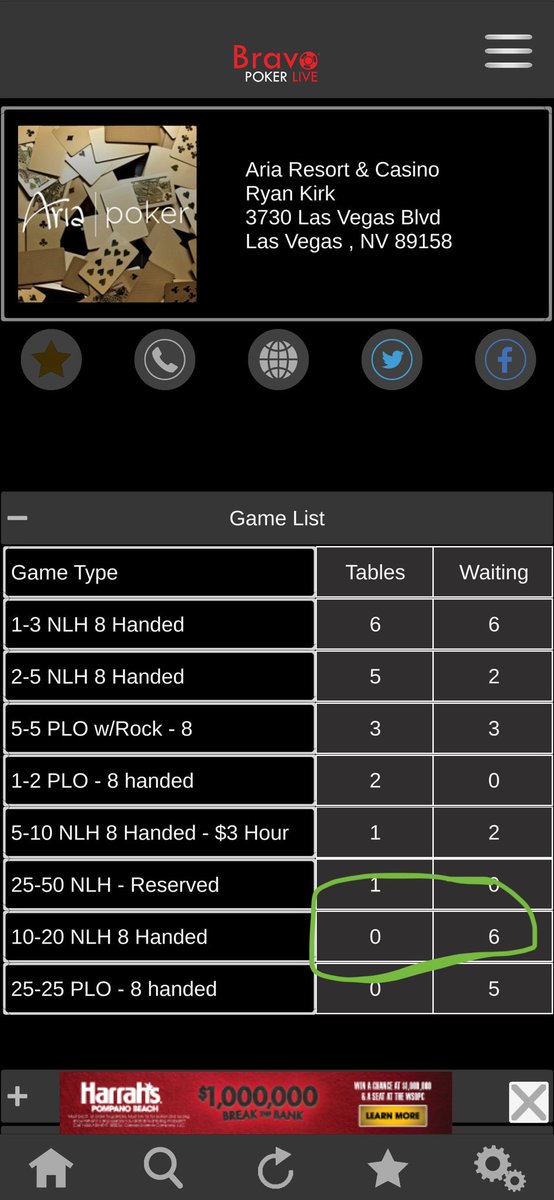 DylanJDeStefano's tweet photo. Still no games on busiest day of the year. But maybe they start soon?! Also impossible anything higher than 10/20 ever runs in vegas unless reserved https://t.co/U6BKYU7NFQ
