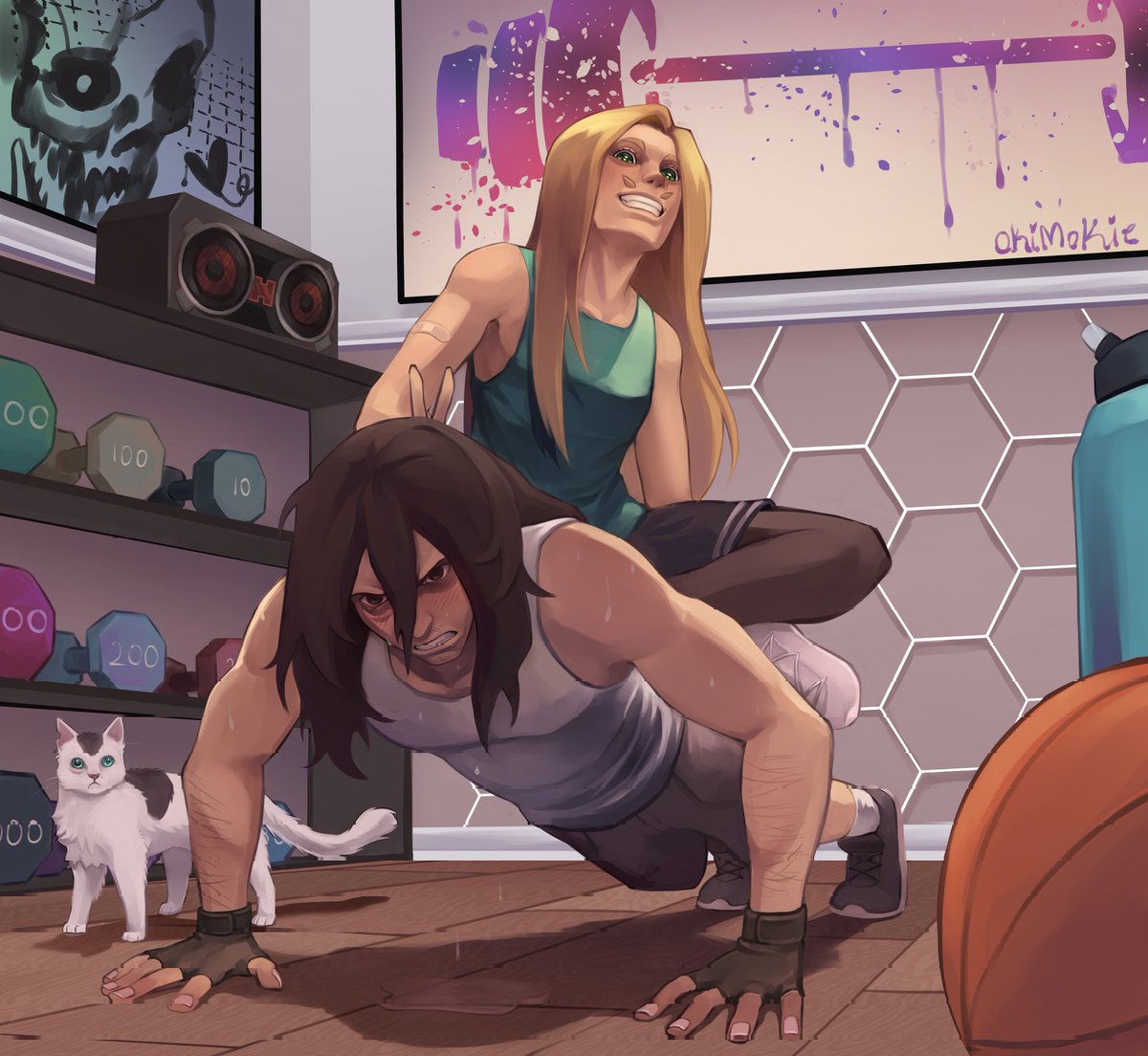 "LAY OFF THE MILKSHAKES."

#Erasermic #Eraserhead