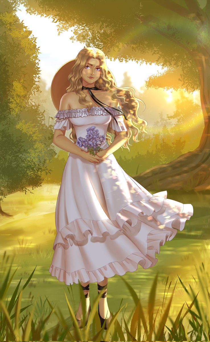 AstrumVida's tweet photo. My commission from the talented @MegacuteViper featuring Diora Avery 💐✨️ https://t.co/DQpNTOYVBr