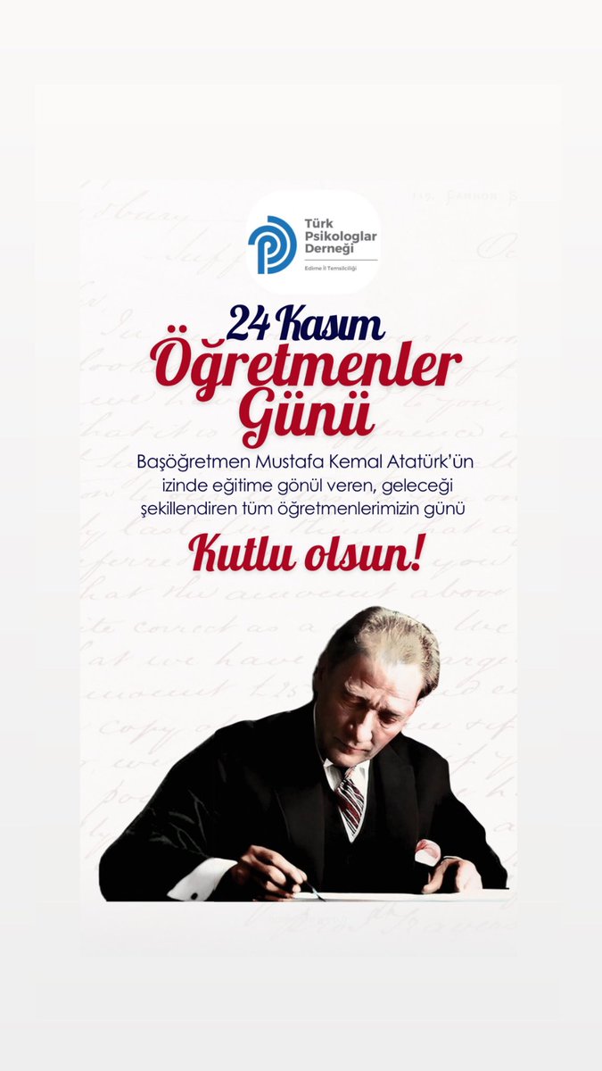 tpdedirne's tweet photo. 24 Kasım Öğretmenler Günü Kutlu Olsun🌸 https://t.co/3hJ1s8ftMG