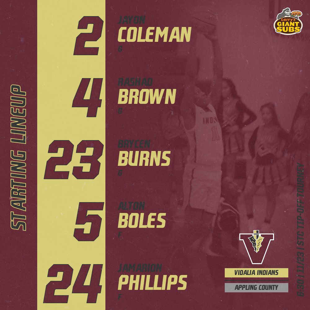 VidaliaAthleti1's tweet photo. VIDALIA BASKETBALL GAMETIME - 6:30 .... CAN'T MAKE THE GAME CATCH IT HERE - https://t.co/owOexzfphz https://t.co/RRJeX3Lb4I