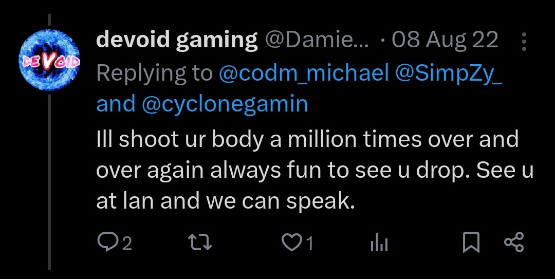 DamienEaton2's tweet image. @codm_michael the good ole days, and it&apos;s LAN, we met and we spoke, dubs on all your guys games today, crazy day at Carry1st 🔥🔥🔥
