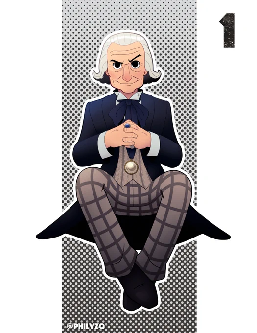 Happy 61st Anniversary #DoctorWho ! #FirstDoctor #FourteenthDoctor #FifteenthDoctor #DWFanArt #DoctorWhoDay   