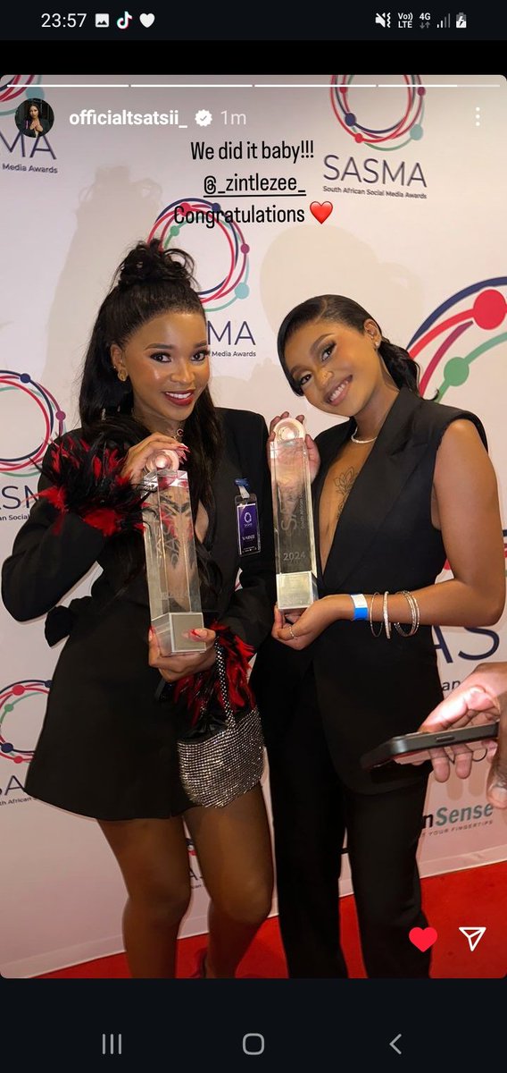 LehlogonoloShai's tweet photo. Look at my beautiful influencers
Yhooo...proud of my girls
#TsatsiiMadiba
#ZintleZeeMofokeng https://t.co/qn4dZleiVI