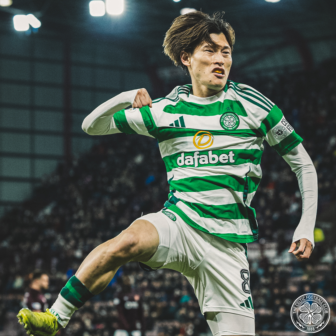 🙆‍♂️💔 <a href="/Kyogo_Furuhashi/">Kyogo Furuhashi 古橋 亨梧</a> scored his 80th Celtic goal tonight - 11 of which have been against Hearts! 

#HEACEL | #CelticFC🍀