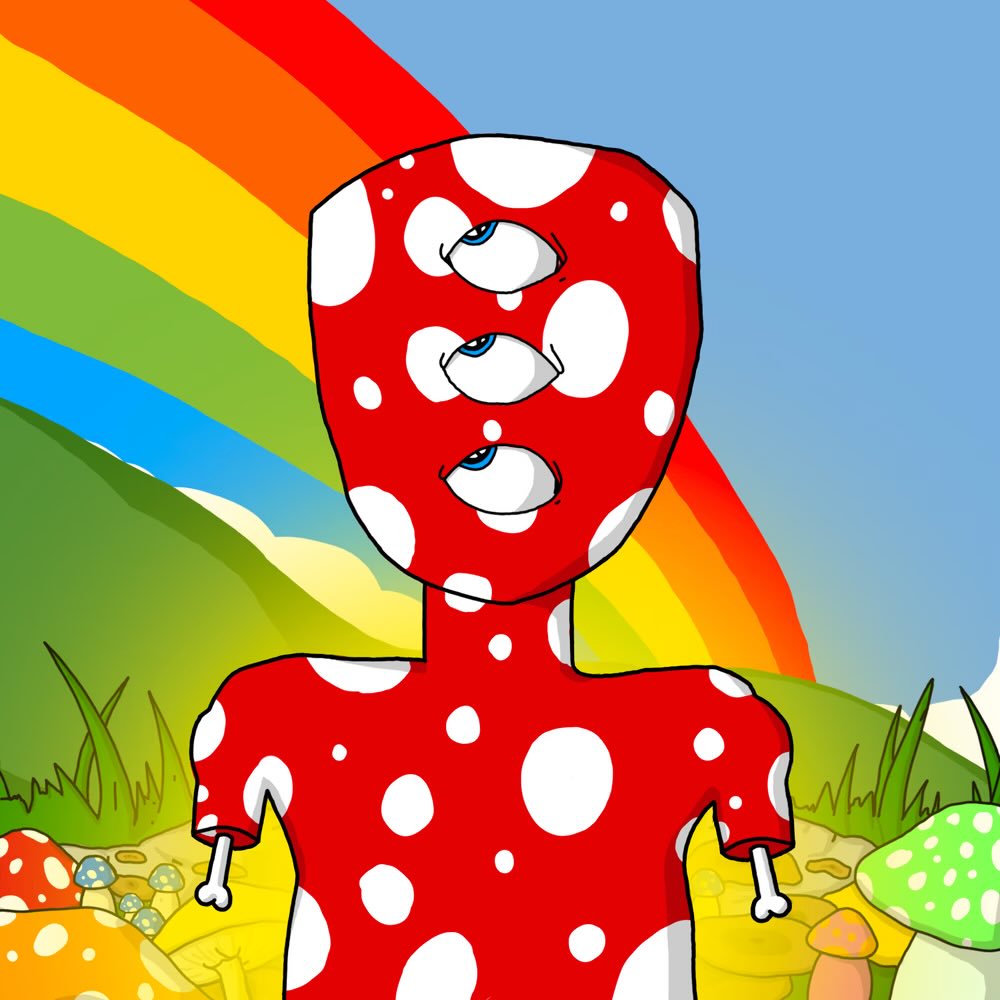 rhmattson's tweet image. *She doesn’t look like a harmless deer 🦌 
I am NGL, she is Tripping me out a little 🍄 
🌈  #Tweakin #gramps #tweak LFG 💜🖼️

Bambi 079 | LeadwithLove.eth 🫡