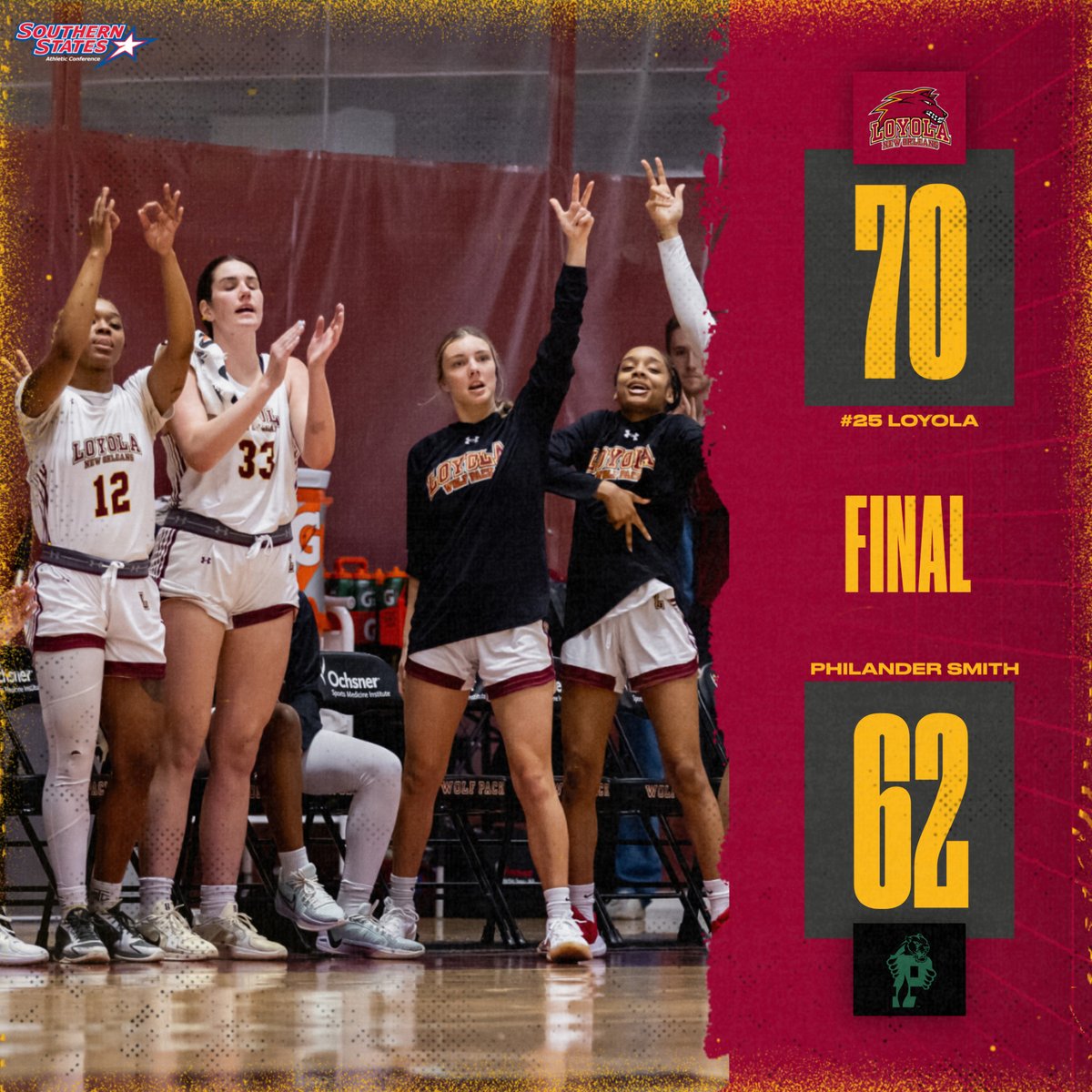 Back in the win column! 

#GeauxPack