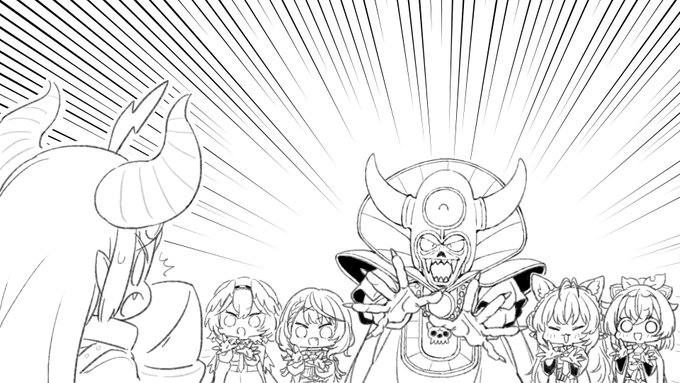 バーチャルゾーマ様と世界征服対決的な3D企画をやってholoXメンバーが寝返る流れを幻視しました 